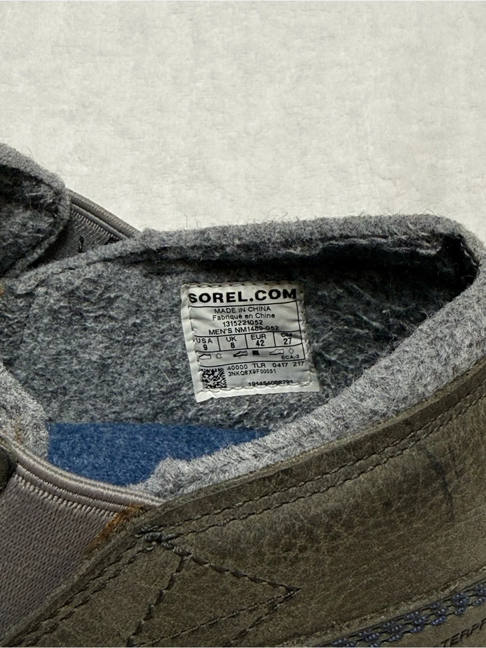 Sorel Men's Fairbanks Olive Green Suede Slip-On Loafers